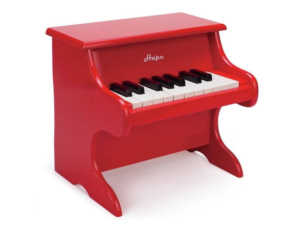 hape-piano-divertente-rosso